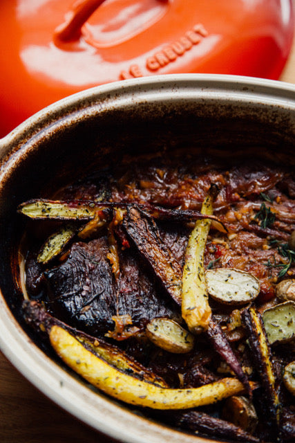 Kit's Punchy Pepper Parsnip Gratin