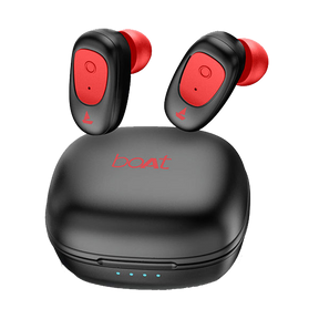 boAt Airdopes 201 | TWS Wireless Earbuds for Sports & Workout, 10mm Drivers, Voice Assistant with Google and Siri