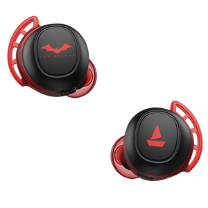 boAt Airdopes 441 Pro Special Batman Edition | Wireless Earbuds with 2600 mAh Carry Case, 6mm Drivers, Upto 20H nonstop Music, IPX7 Sweat & Water Resistance