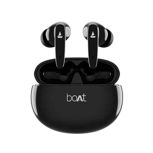 boAt Airdopes 183 | Wireless Bluetooth Earbuds with 10mm Driver, Upto 90 min Playback in 10 min Charge, ASAP Charge Technology, BEAST™ mode