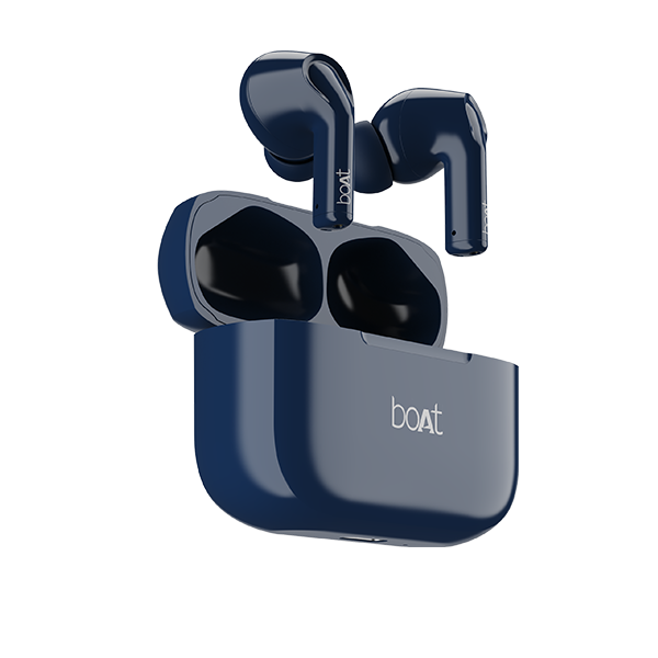 boAt Airdopes 161 | Wireless Earbuds with Massive Playback of upto 17 Hour, IPX5 Water & Sweat Resistance, IWP Technology, Type C Interface