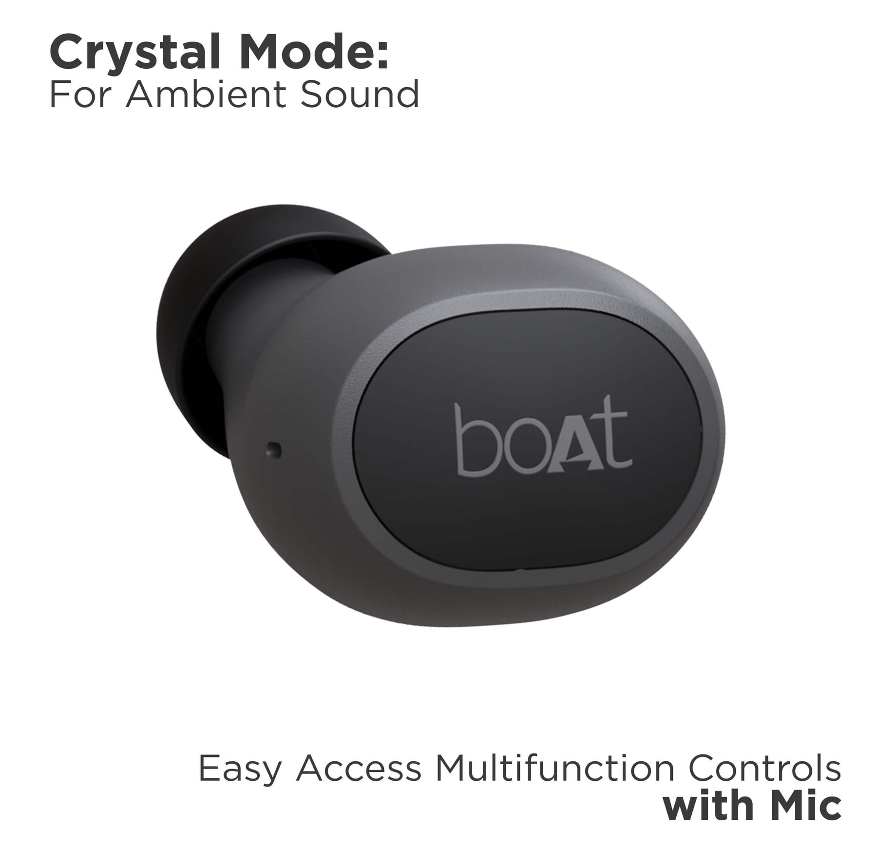 boAt Airdopes 171 | In-Ear Earbuds with 6mm drivers, Bluetooth v5.0, Up to 13H Playback, Voice Assistant