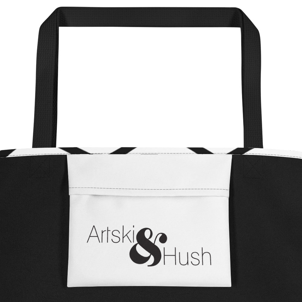 hush beach bag