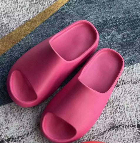 yeezy inspired slides pink