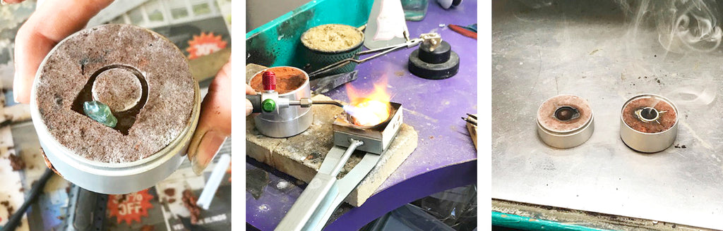 kriket broadhurst jewellery making sand casting