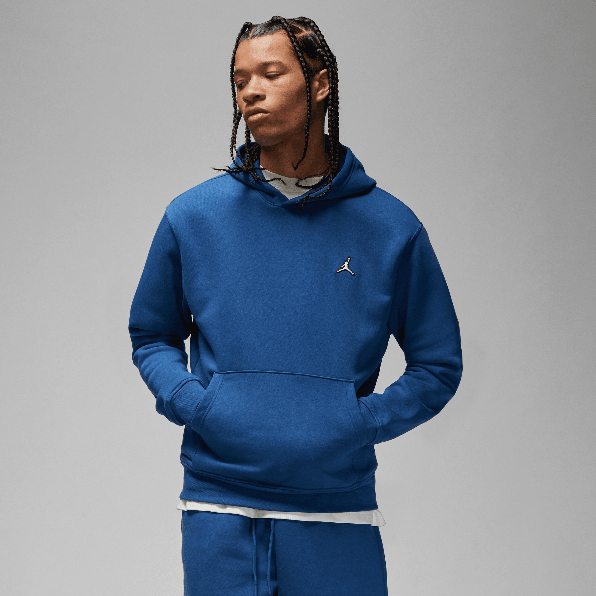 JORDAN ESSENTIAL HOODIE (BLUE) – Hush 