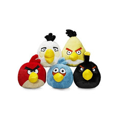 Assortment of Five Bird Plush Toys