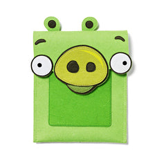 Green Pig iPad Case in Felt