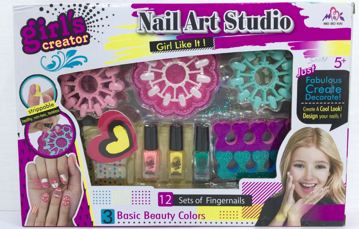 Girl S Creator Nail Art Studio For Kids Asanbazaar