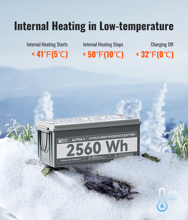 ALPHA 2 Internal Heatign in Low-Temperature