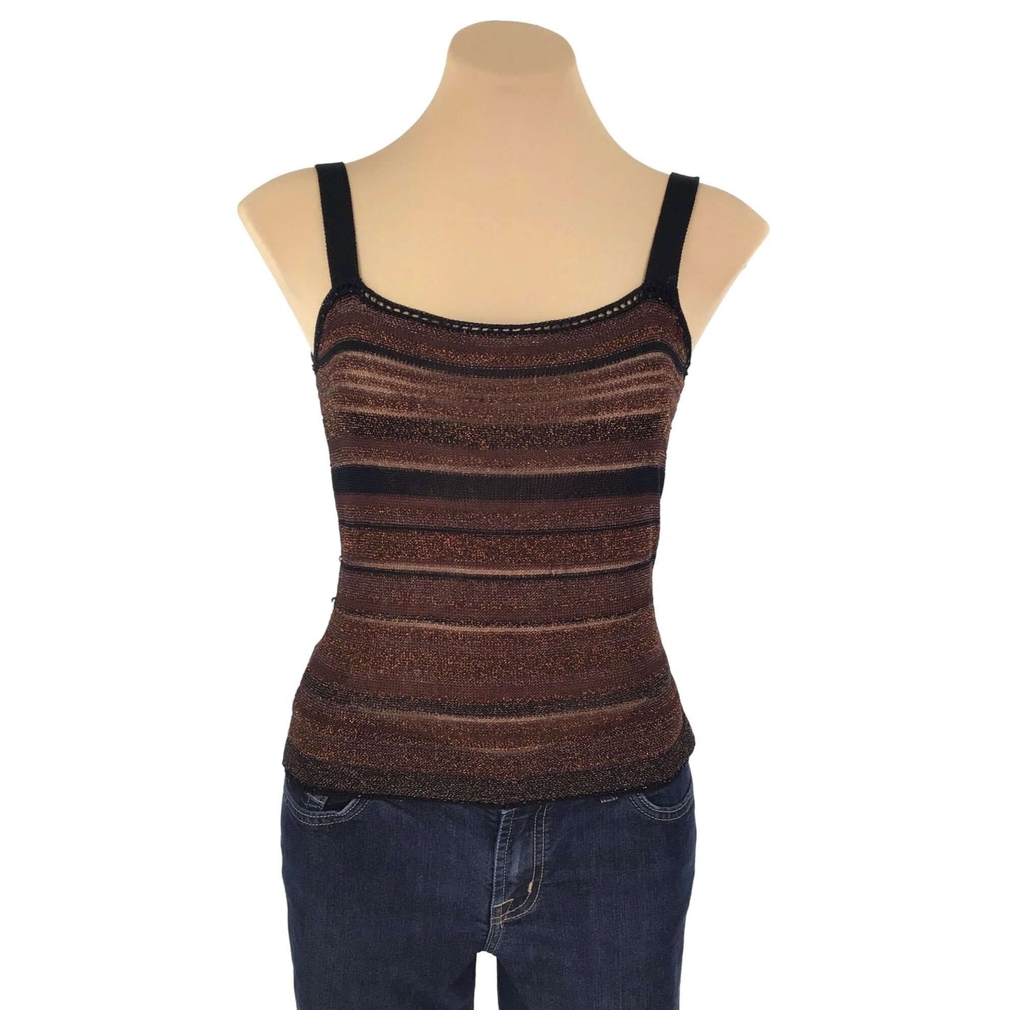 Carole Little Knit Tank Top Size Small Petite - PaisleyLion