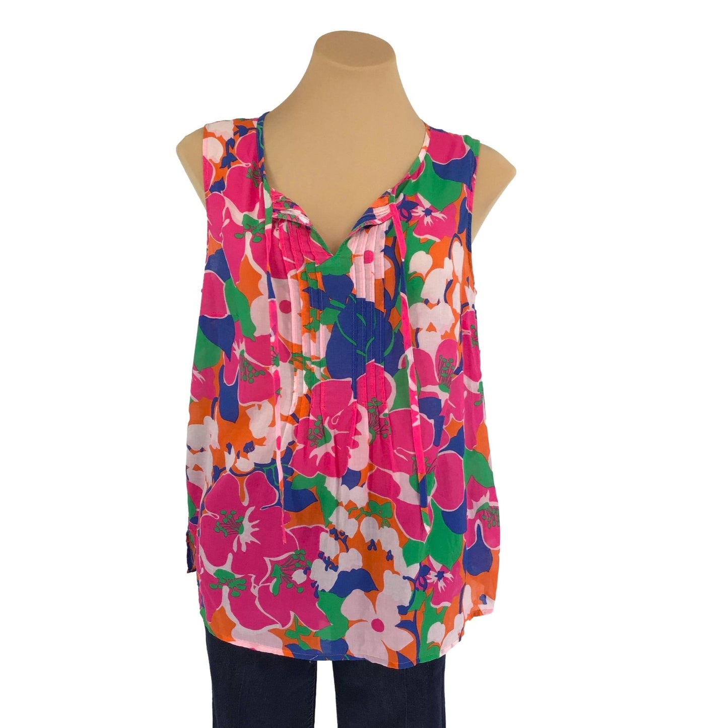Talbots Top Size Large - Paisley Lion