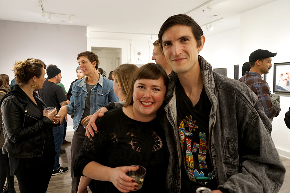 Crystal Morey and Emilio Villalba at Modern Eden Gallery