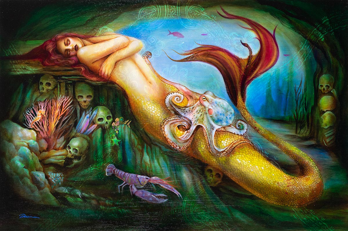Scorpio 'The Sirens' Cove' by Lara Dann 