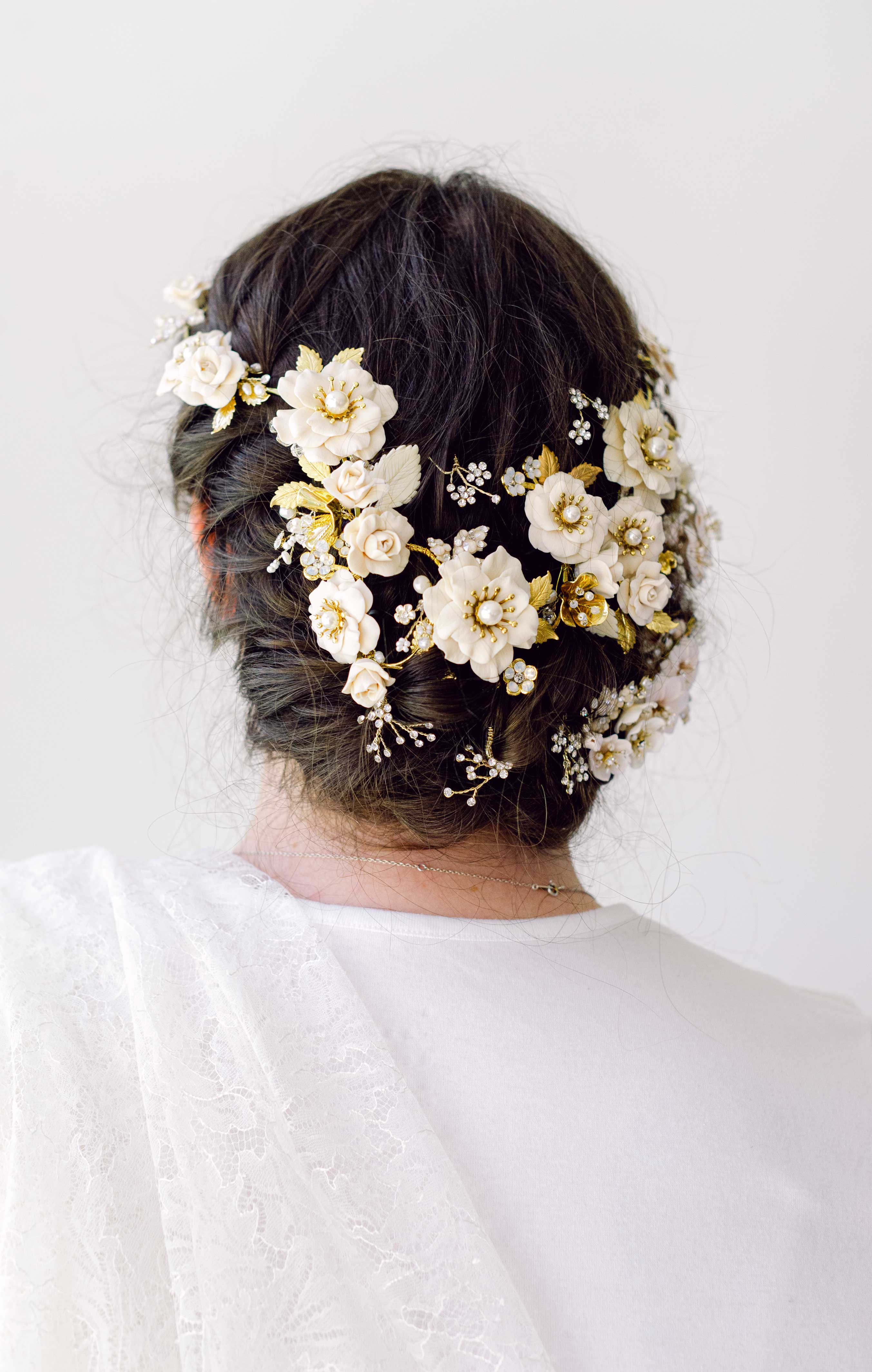 bridal hairstyles by Twigs & Honey