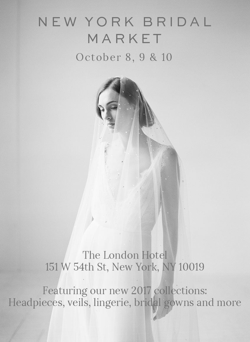 New York Bridal Market 2016, Twigs and Honey, The London Hotel, Appointments