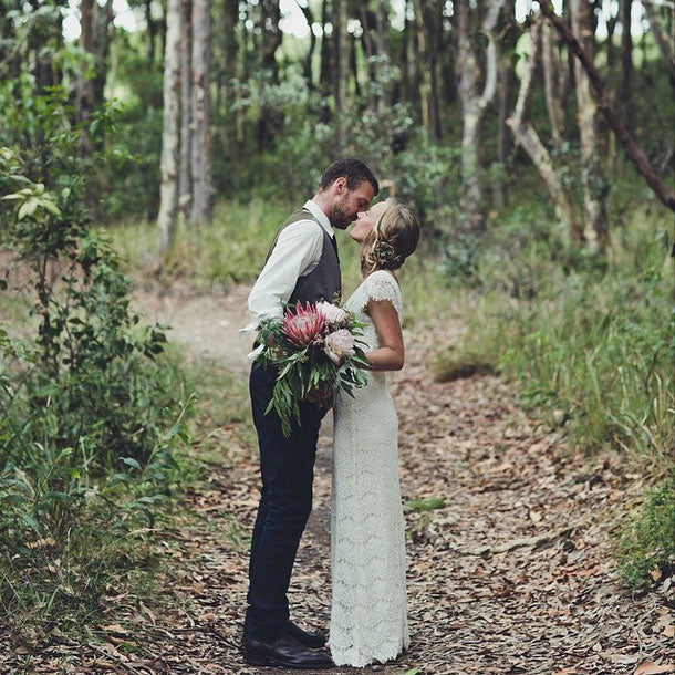 betula lace gown, twigs and honey