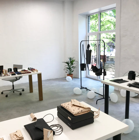 19th of April 2018, first day of opening Mokoko leathergoods Store in Telliskivi Creative City.