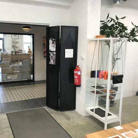 The product displays in Mokoko store in Telliskivi Creative City in May 2020.