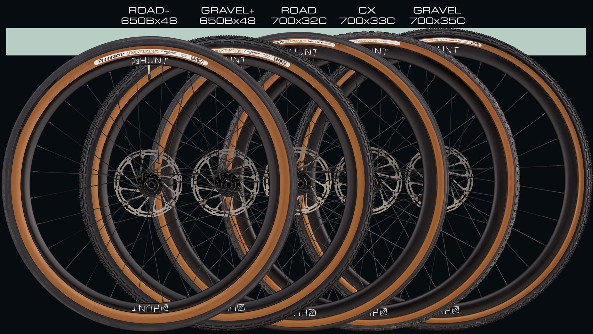 650B vs 700C wheel comparison Hunt Bike Wheels Panaracer gravelking 