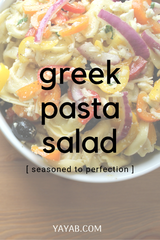 QUICK GREEK PASTA SALAD