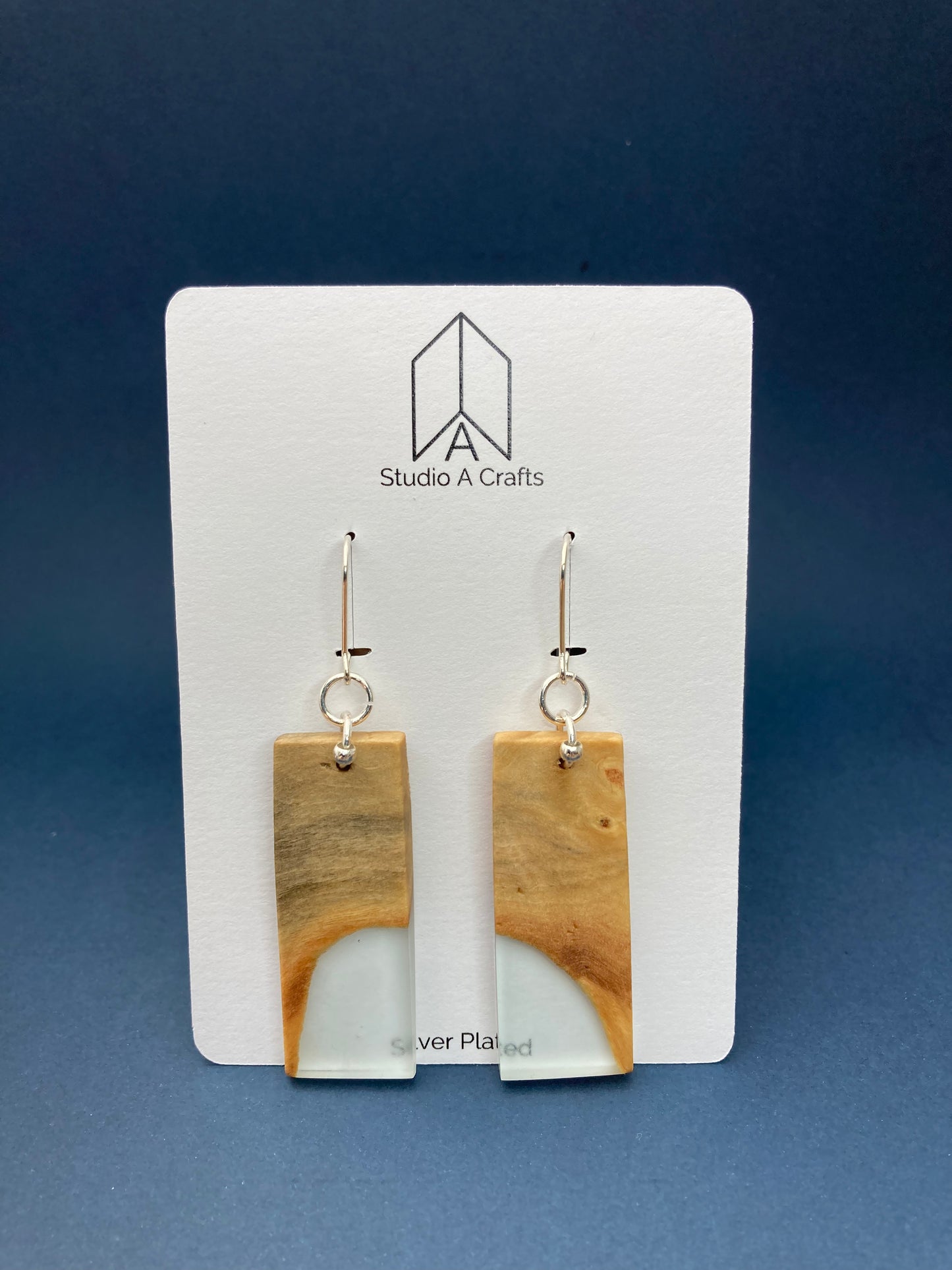Epoxy Earrings - Clear