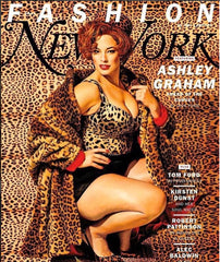 New York Magazine Ashley Graham Cover Leopard Pillbox Hat Genevieve Rose Atelier