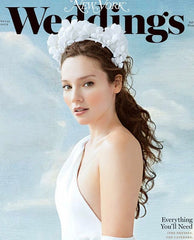 New York Weddings Cover Genevieve Rose Atelier Flower Crown