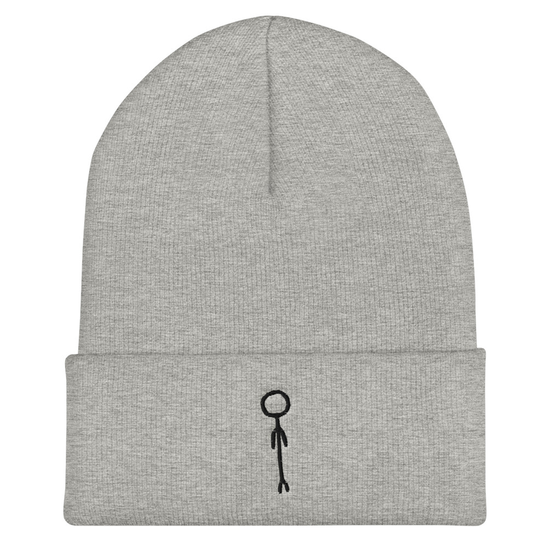 blank face beanie