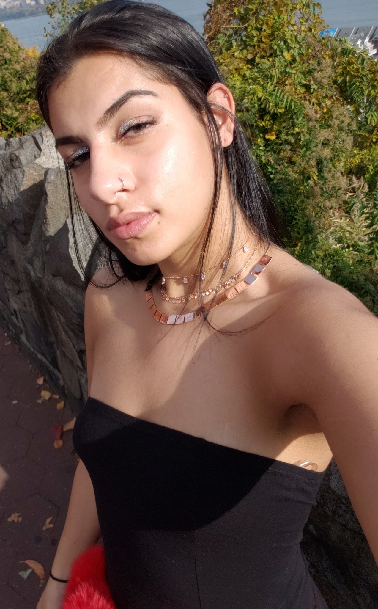 Baddest Bish Ever Fine Jewelry Christinia Mediavilla Model Selfie Photoshoot