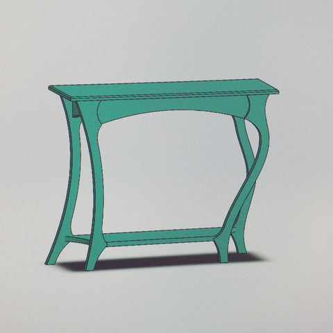 The Dancing Table - Furniture design in progress by Vincent Leman