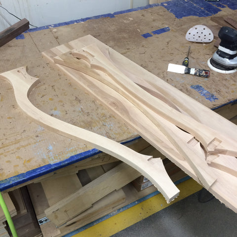 The Dancing Table - Parts are CNC cut and ready to build