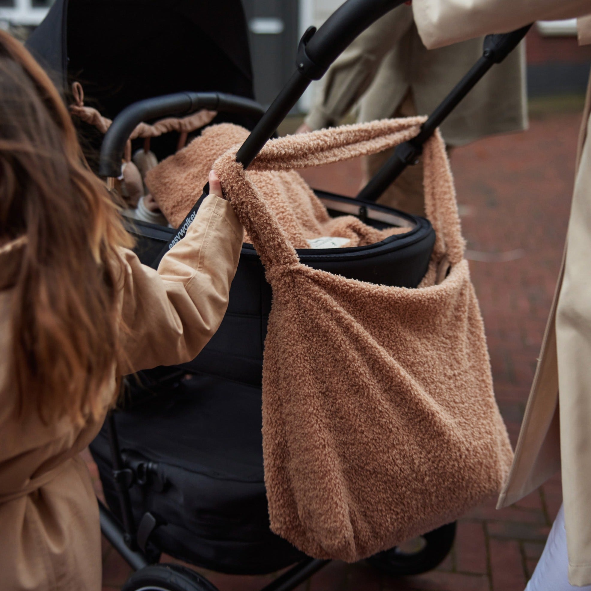 Normaal Ongelijkheid Sluimeren Jollein Shopper Luiertas | Boucle Biscuit – De Gele Flamingo