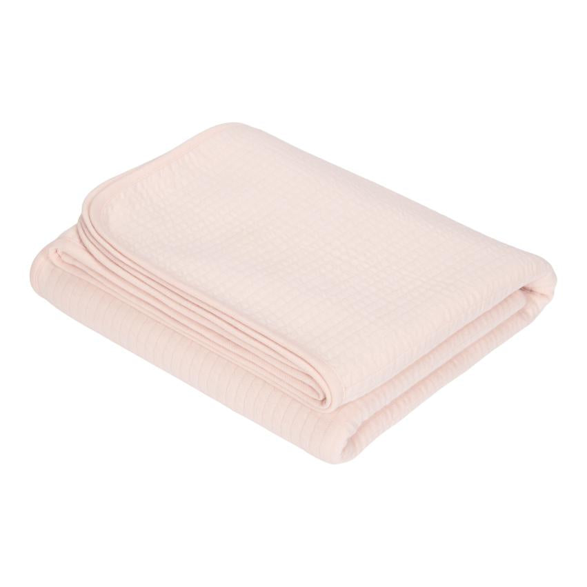 Bij naam moeder knoop Little Dutch Zomer Ledikantdeken 110x140cm | Pure Soft Pink – De Gele  Flamingo