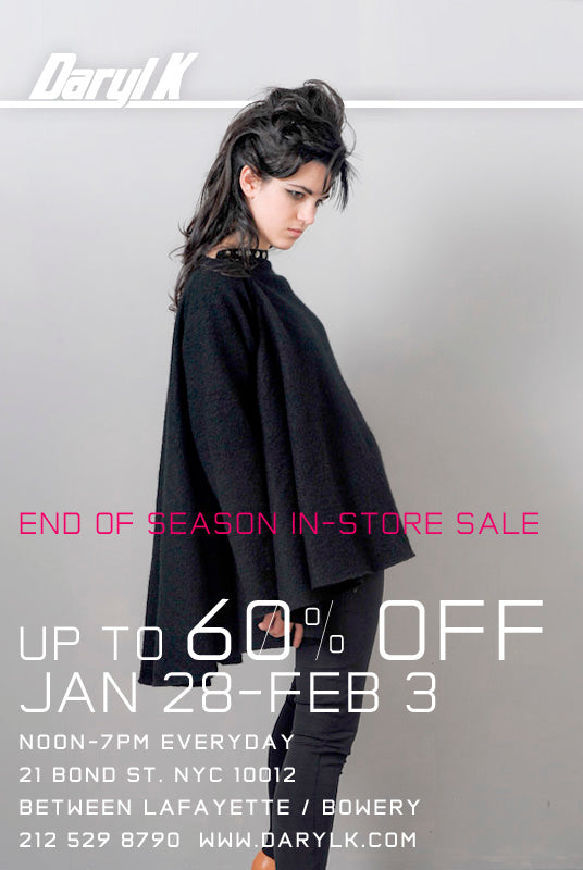 In-Store Sample Sale is ON!
