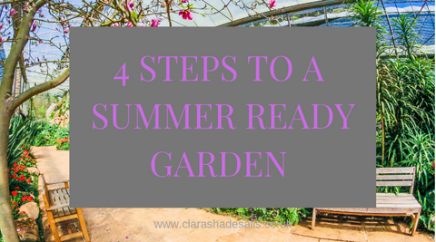 4 steps to a summer ready garden