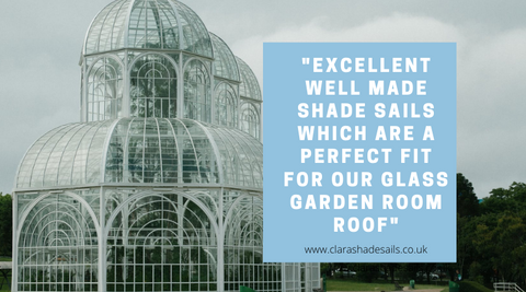 shade sail conservatory 