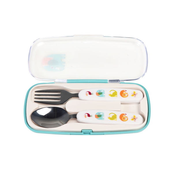 Rex Children’s Cutlery Set in Case Wild Wonders