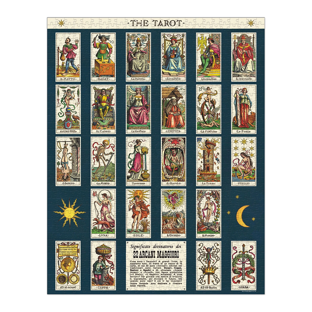 Cavallini 1000 Piece Puzzle Tarot