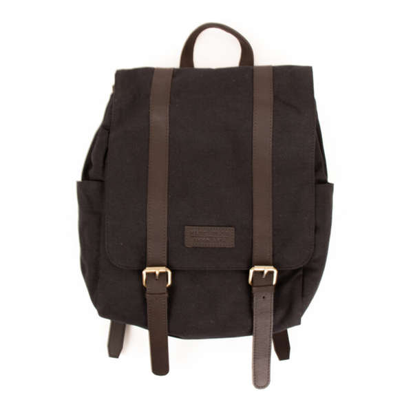 Canvas Backpack Black