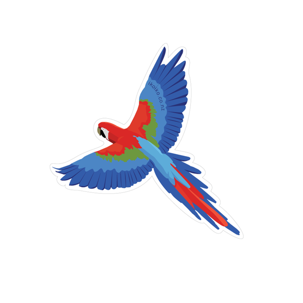 eminentd Fun Size Sticker Macaw