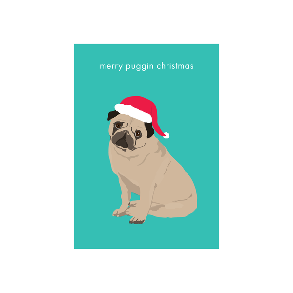 eminentd Christmas Card Puggin Christmas