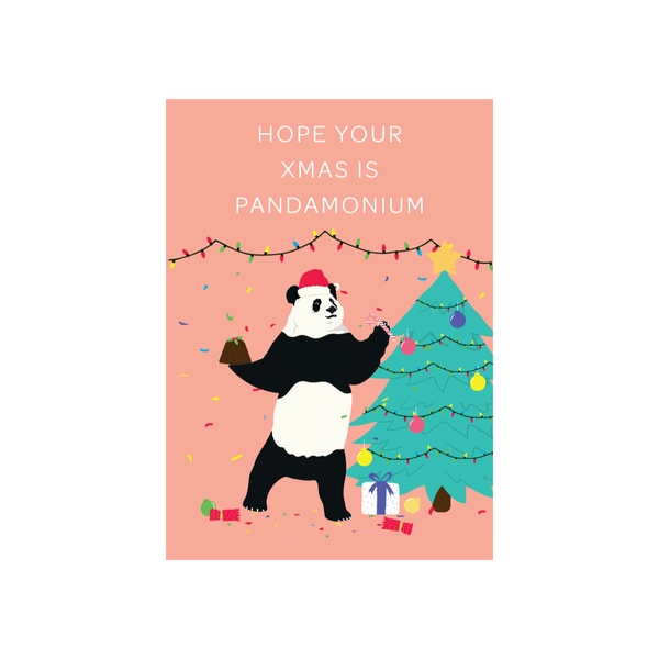 eminentd Christmas Card Panda