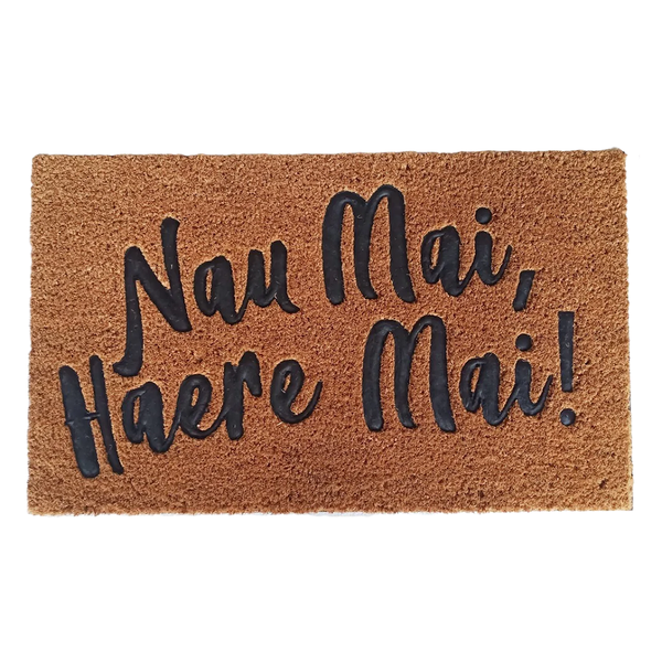 Moana Road Doormat Nau Mai Haere Mai