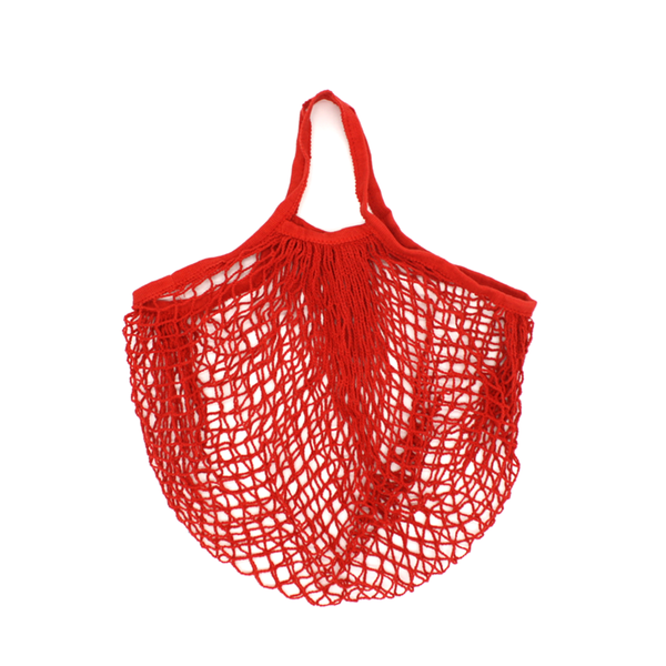 eminentd String Cotton Shopping Bag Red