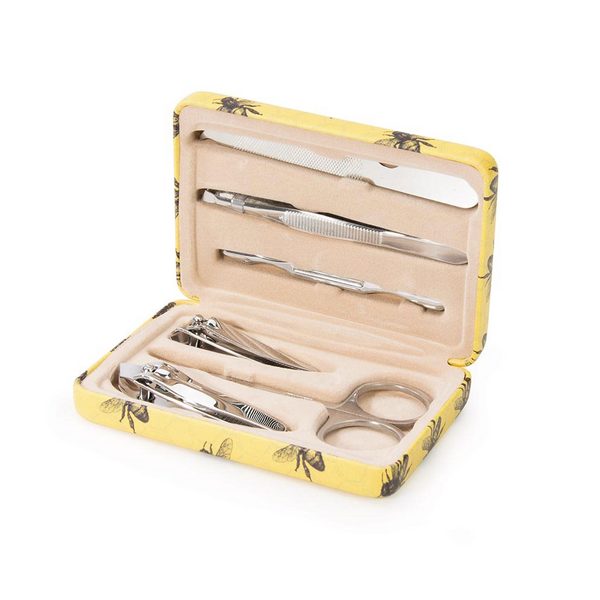 Bee Nail Kit Set of 6 Yellow