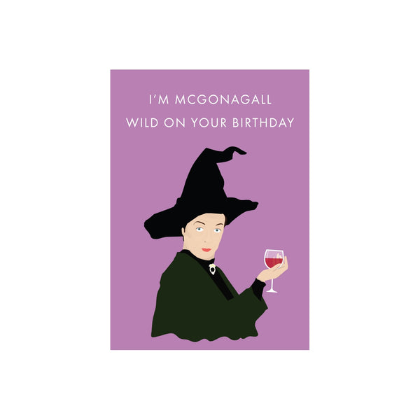 eminentd Pop Culture Card McGonagall Birthday