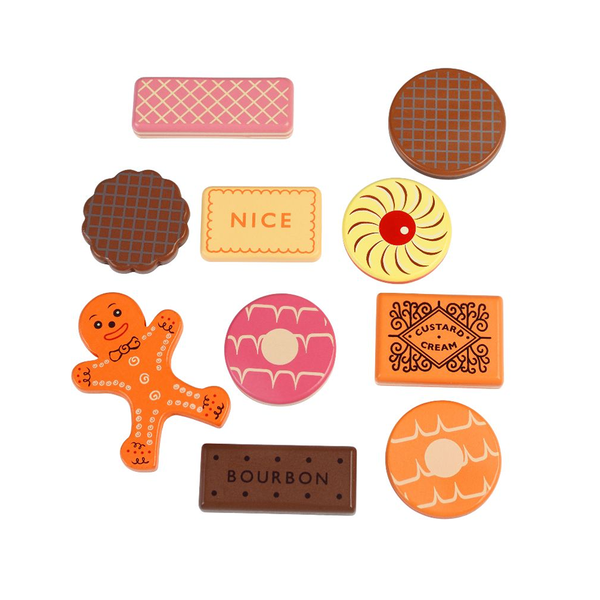 Rex Traditional Wooden Tea Party Biscuits