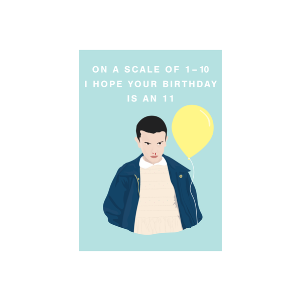 eminentd Pop Culture Card Eleven Birthday