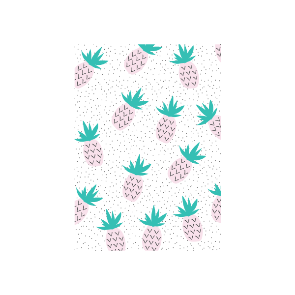 eminentd Colour Pop Card Pineapple
